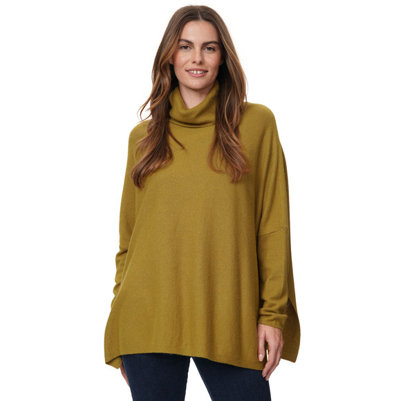 Damen Woll-Pullover mit Rollkragen