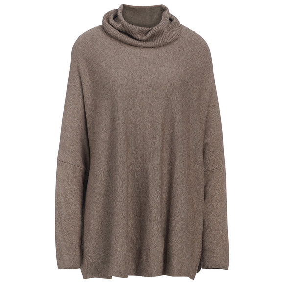 Damen Woll-Pullover mit Rollkragen