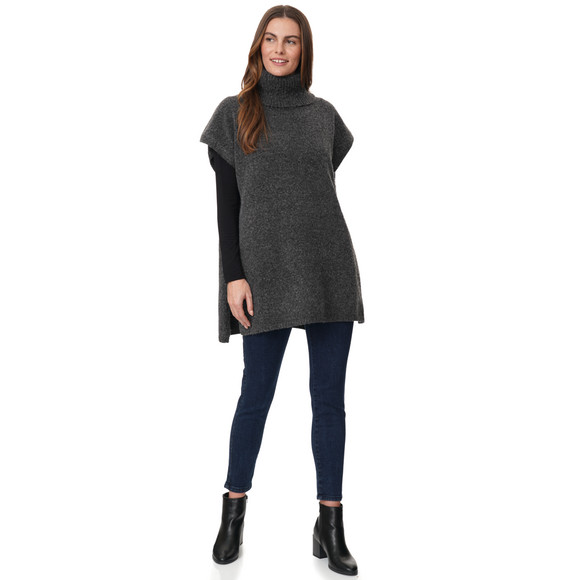 Damen Strickpullunder mit Rollkragen