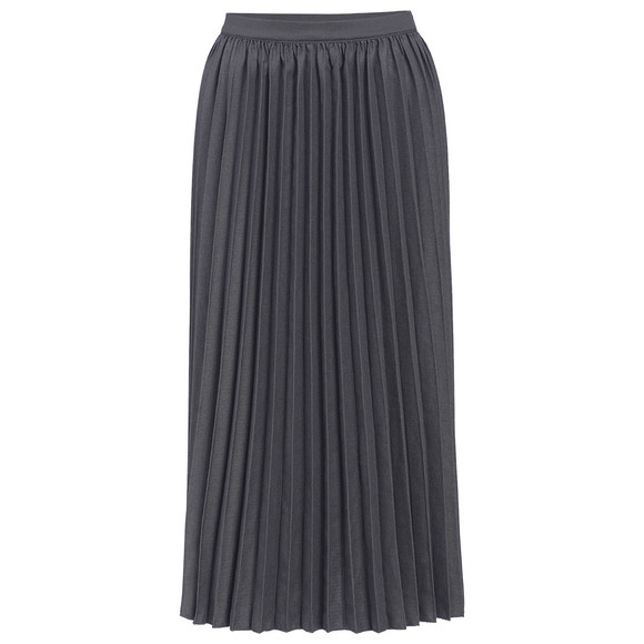 Damen Midirock mit Falten