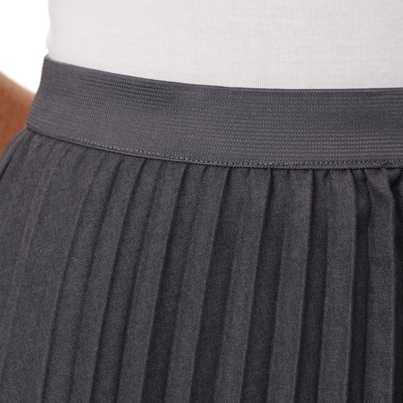 Damen Midirock mit Falten