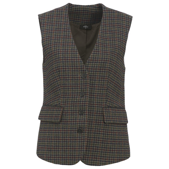 Damen Weste mit Jacquard-Muster