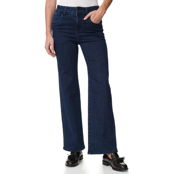 Damen Wide-leg-Jeans im Five-Pocket-Style