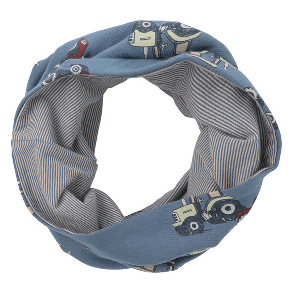 Jungen Snood mit Traktor-Allover