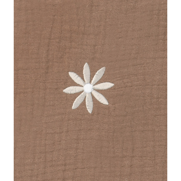 Damen Musselin-Bandana mit Stickerei