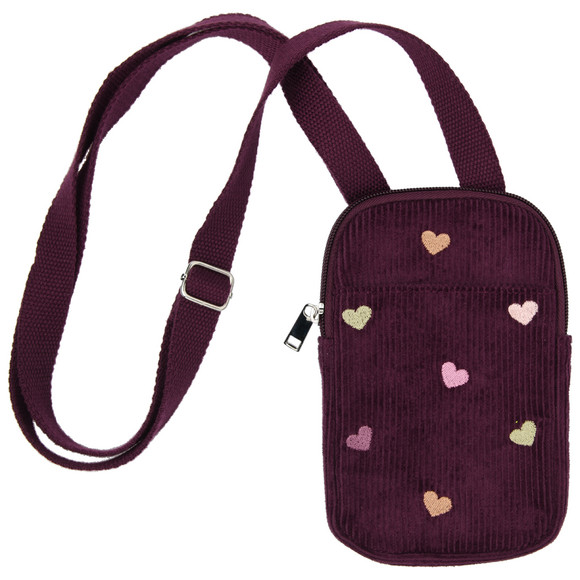 Mädchen Handytasche aus Cord
