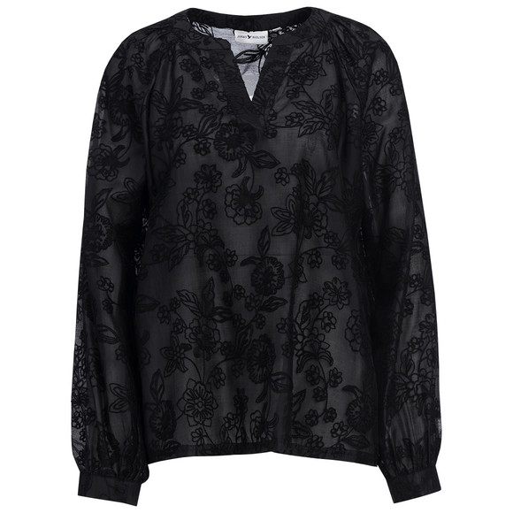 Damesblouse met borduursel
