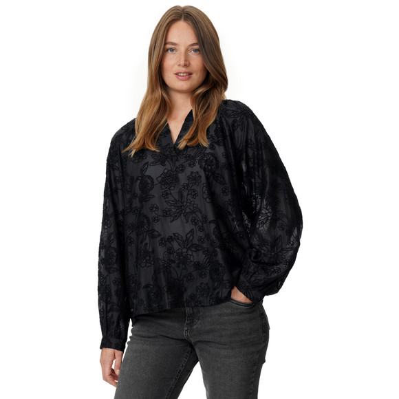 Damesblouse met borduursel