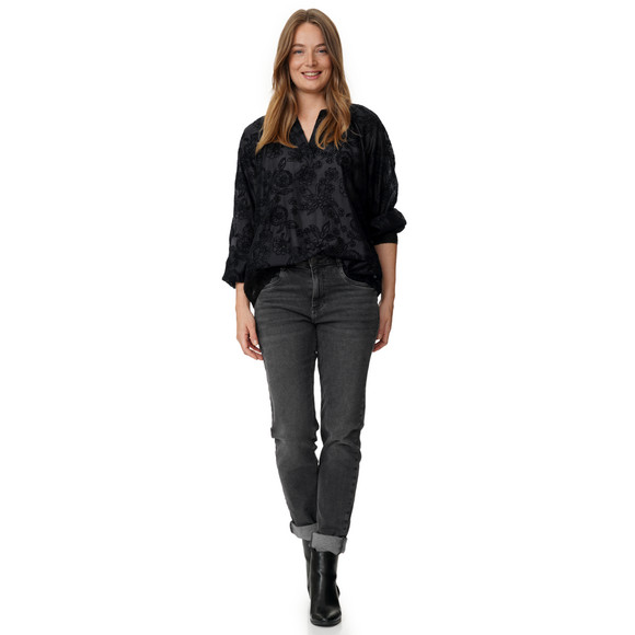 Damesblouse met borduursel