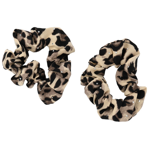 2 Scrunchies in Leo-Optik