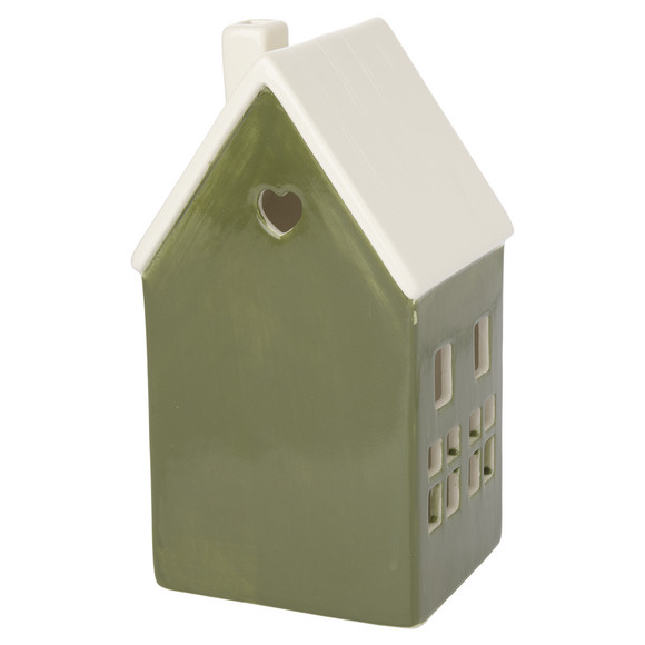 LED-Haus mit Herbst-Motiv