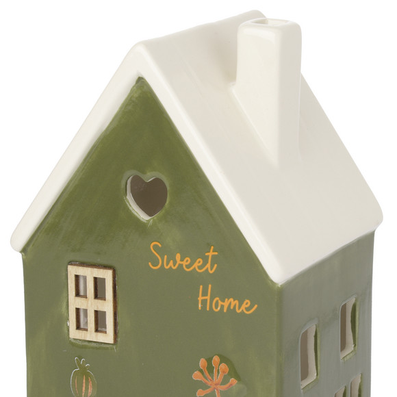 LED-Haus mit Herbst-Motiv