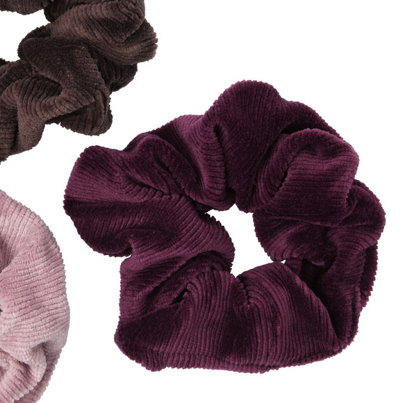 3 Scrunchies aus Cord