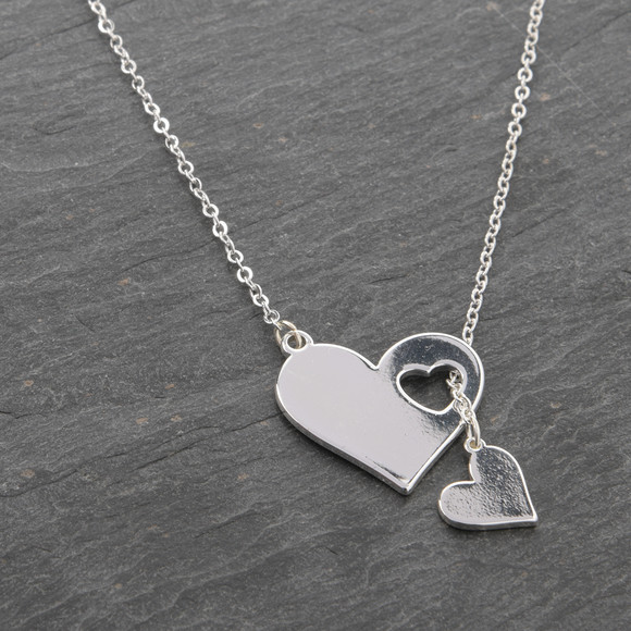 Damen Kette mit Herz-Anhänger