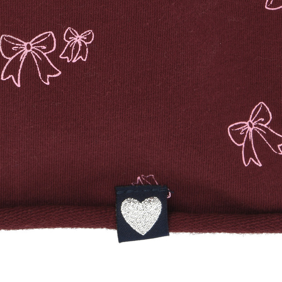 Mädchen Mütze mit Zierschleife