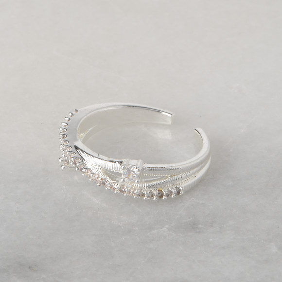  Damen Ring mehrreihig