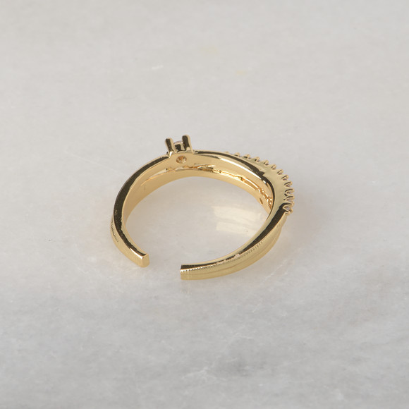  Damen Ring mehrreihig