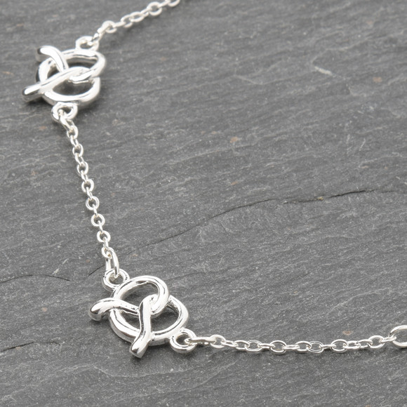 Damen Armband in Brezel-Form