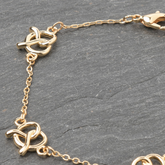 Damen Armband in Brezel-Form