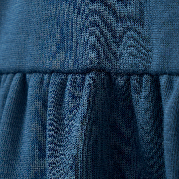 Mädchen Sweatkleid mit Applikationen