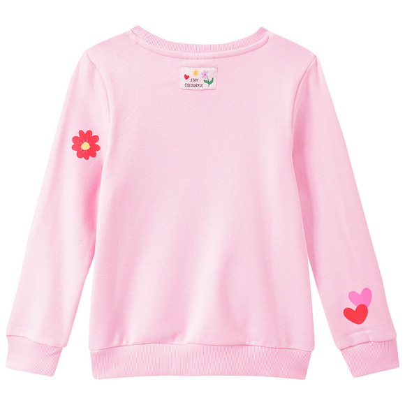 Mädchen Sweatshirt mit Applikationen
