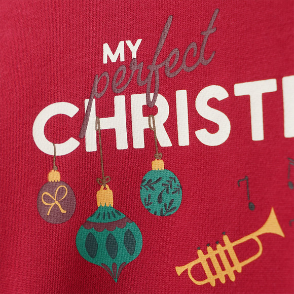 Kinder Weihnachtssweatshirt mit Print