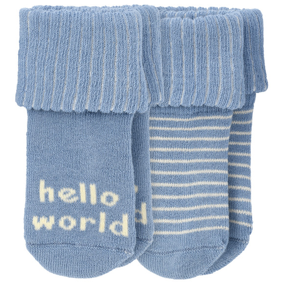 2 Paar Newborn Frottee-Socken Born 2027
