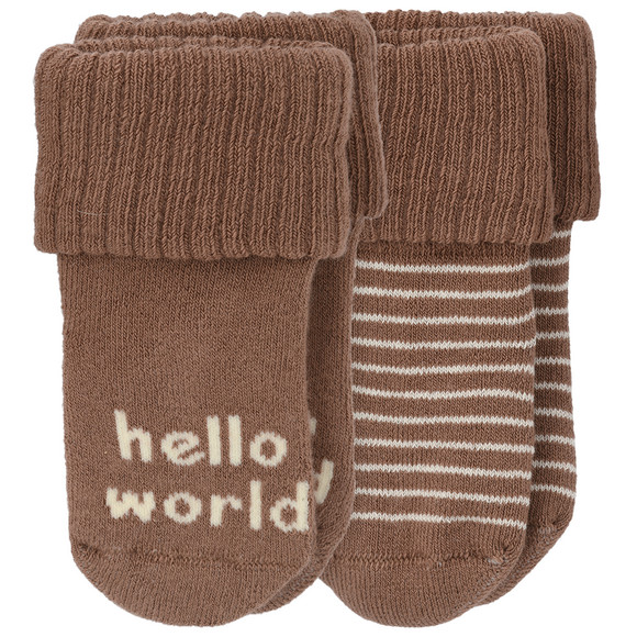 2 Paar Newborn Frottee-Socken Born 2027