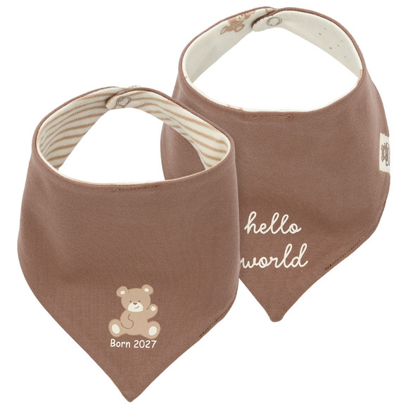 2 Baby Bandanas Born 2027