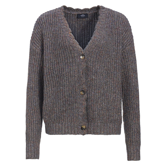 Damesvest met effectgaren