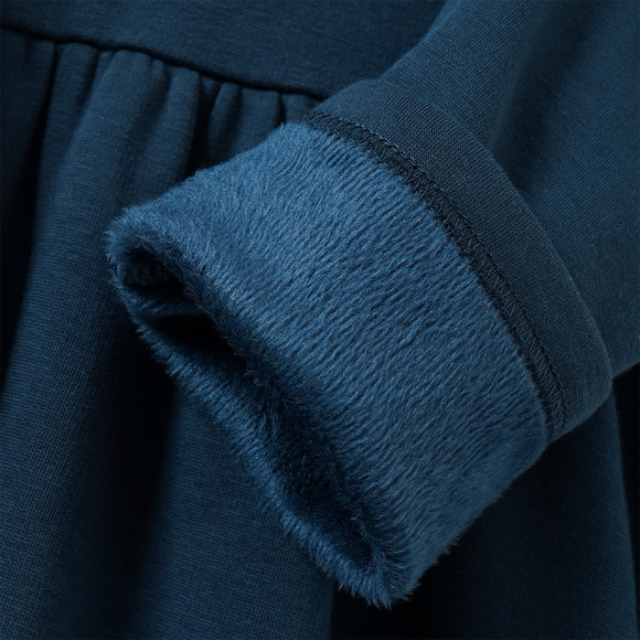Mädchen Thermo-Kleid mit Pferde-Print