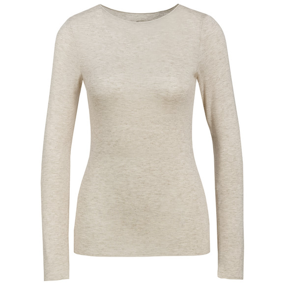 Damen Langarmshirt mit Effektgarn