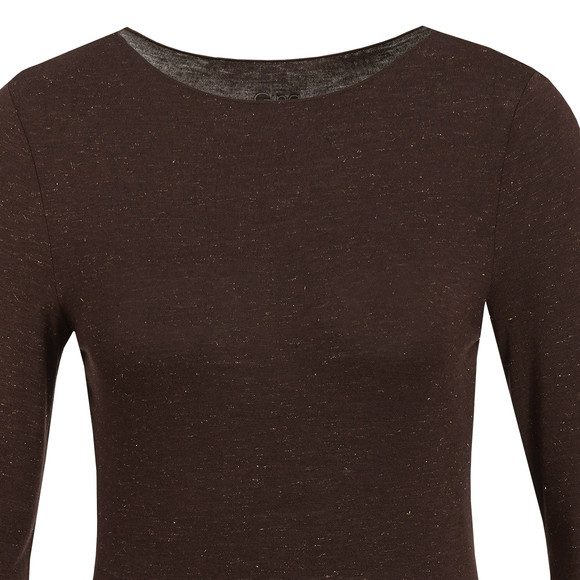 Damen Langarmshirt mit Effektgarn