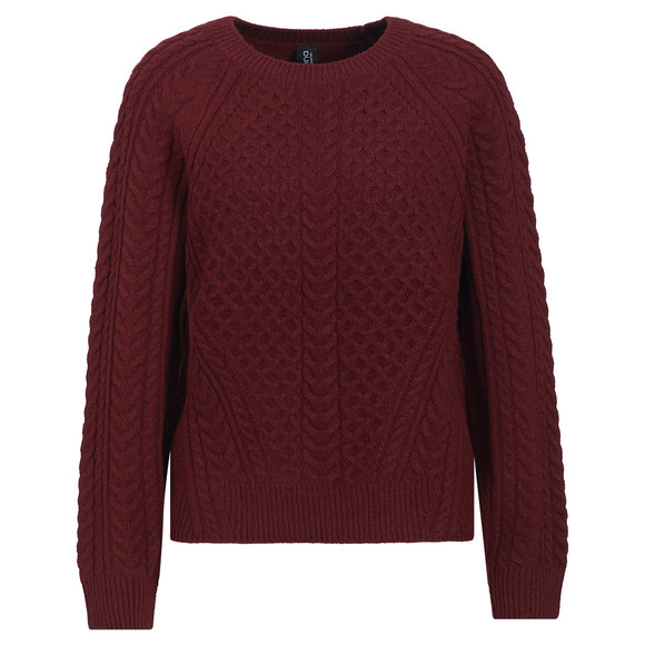 Damen Strickpullover mit Strickmuster