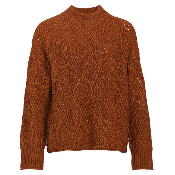 Damen Strickpullover mit Effektgarn