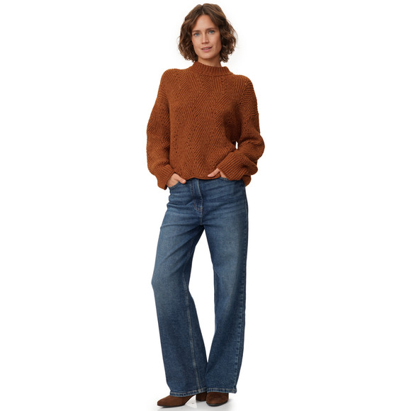 Damen Strickpullover mit Effektgarn
