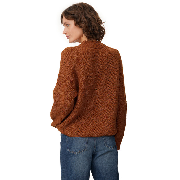 Damen Strickpullover mit Effektgarn