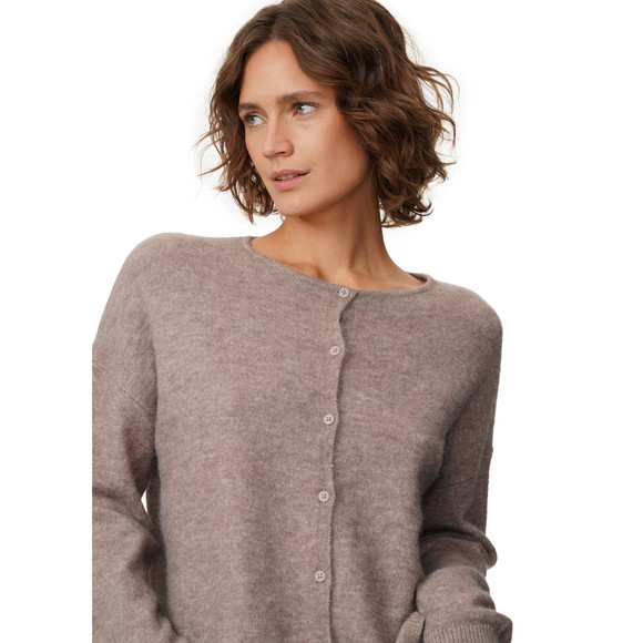 Damen Strickjacke mit Knopfleiste