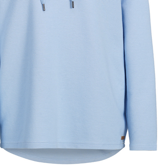Damen Langarmshirt mit Kapuze