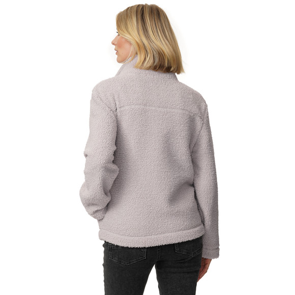 Damen Teddyjacke mit Stehkragen