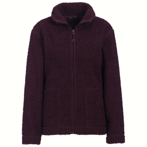Damen Teddyjacke mit Stehkragen