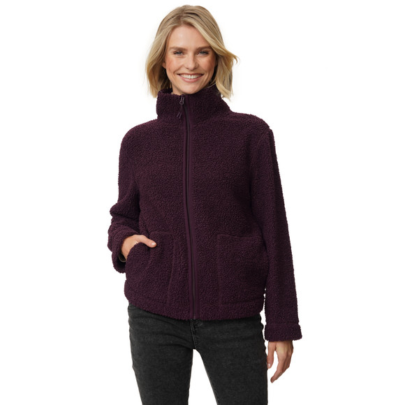 Damen Teddyjacke mit Stehkragen