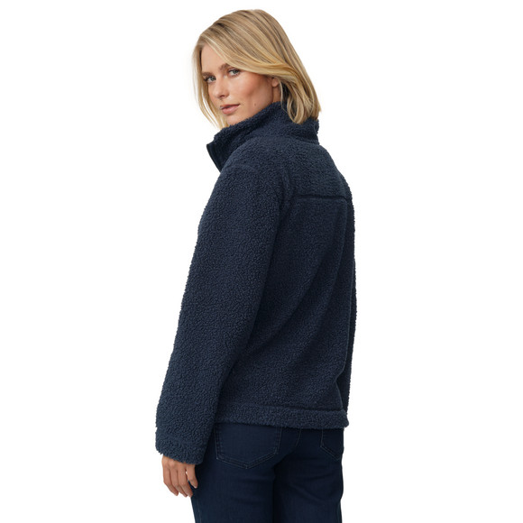 Damen Teddyjacke mit Stehkragen