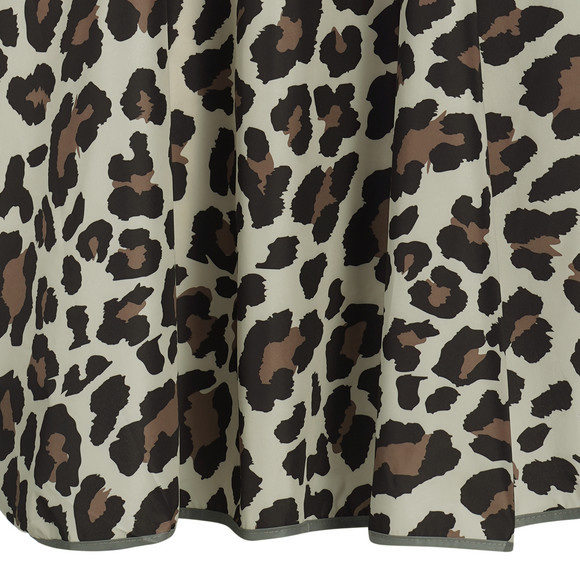 Damen Regenponcho im Leo-Look