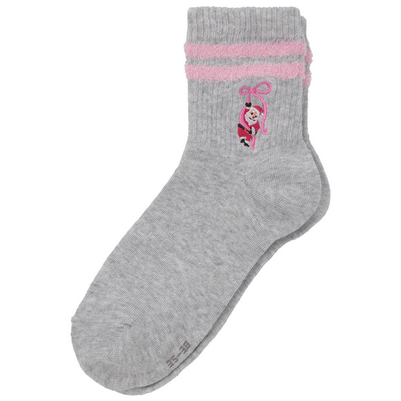 1 Paar Damen Weihnachtssocken mit Stickerei
