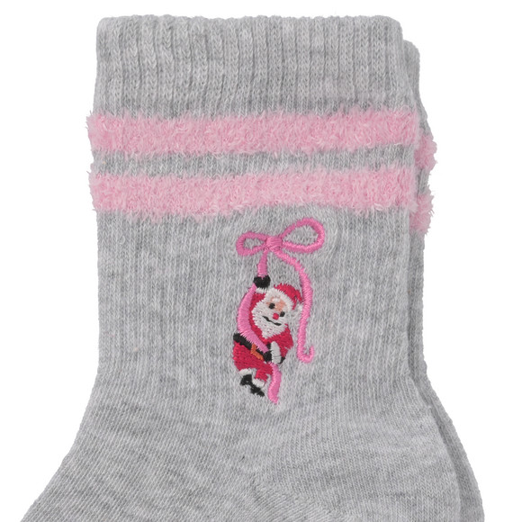 1 Paar Damen Weihnachtssocken mit Stickerei