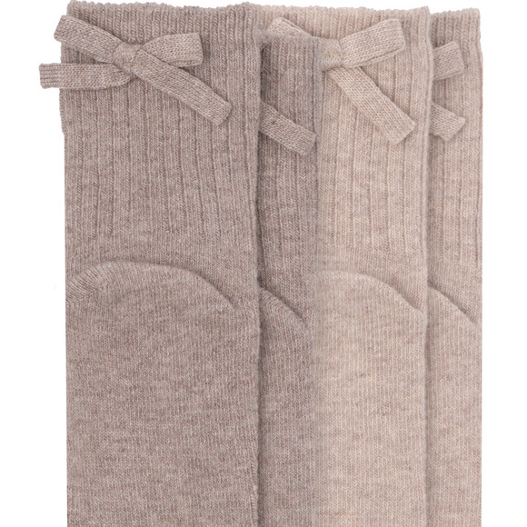 2 Paar Damen Socken mit Wolle