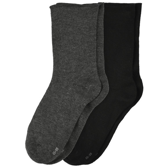 2 Paar Damen Socken mit Kaschmir