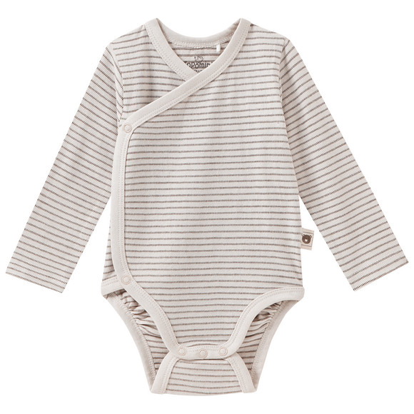 Newborn Wickelbody mit Streifen
