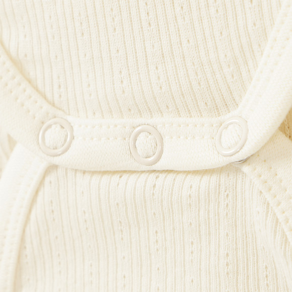 Baby Body mit leichter Rippe